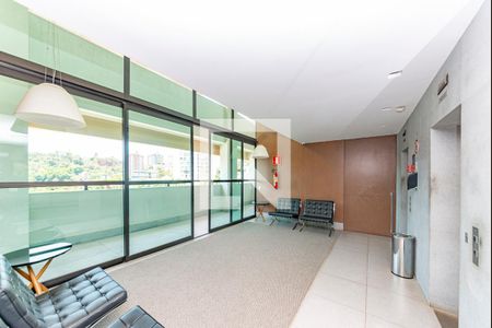 Hall de entrada de apartamento para alugar com 2 quartos, 104m² em Luxemburgo, Belo Horizonte