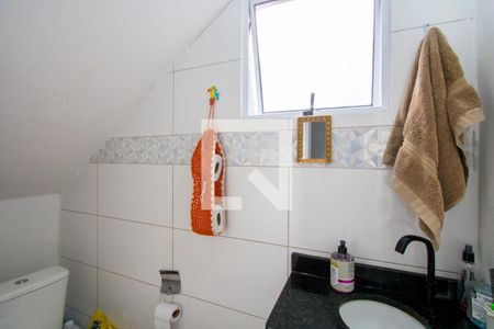 Lavabo de casa à venda com 3 quartos, 111m² em Vila Helena, Santo André