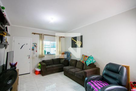 Sala de casa à venda com 3 quartos, 111m² em Vila Helena, Santo André