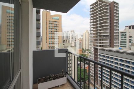 Varanda de apartamento para alugar com 2 quartos, 63m² em Moema, São Paulo