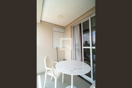 Varanda da Sala de apartamento para alugar com 1 quarto, 34m² em Jardim Faculdade, Sorocaba