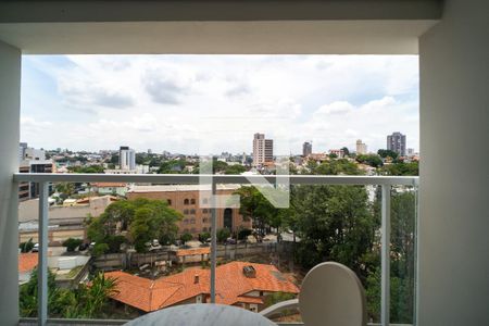 Varanda da Sala de apartamento para alugar com 1 quarto, 34m² em Jardim Faculdade, Sorocaba