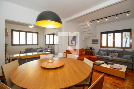Sala de Jantar de casa à venda com 4 quartos, 180m² em Pinheiros, São Paulo