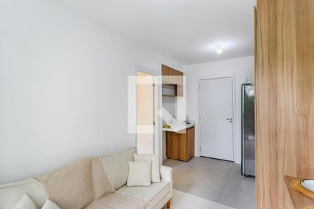 Sala de apartamento para alugar com 1 quarto, 28m² em Campo Belo, São Paulo