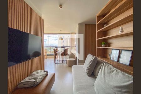 Sala de apartamento para alugar com 2 quartos, 45m² em Nova Piraju, São Paulo
