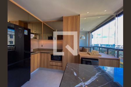 Cozinha de apartamento para alugar com 2 quartos, 45m² em Nova Piraju, São Paulo