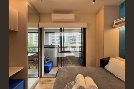 Quarto de apartamento para alugar com 1 quarto, 25m² em Brooklin, São Paulo