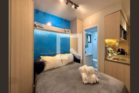 Quarto de apartamento para alugar com 1 quarto, 25m² em Brooklin, São Paulo