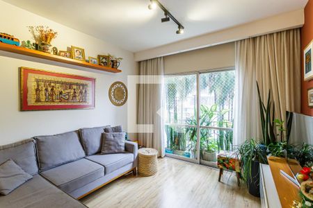 Sala de apartamento à venda com 2 quartos, 72m² em Vila Olímpia, São Paulo