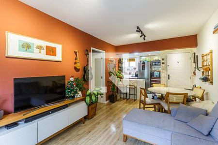 Sala de apartamento à venda com 2 quartos, 72m² em Vila Olímpia, São Paulo