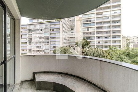 Varanda de apartamento para alugar com 3 quartos, 170m² em Higienópolis, São Paulo