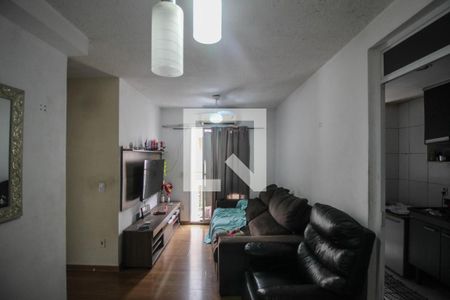 Sala de apartamento para alugar com 3 quartos, 56m² em Centro, Belford Roxo