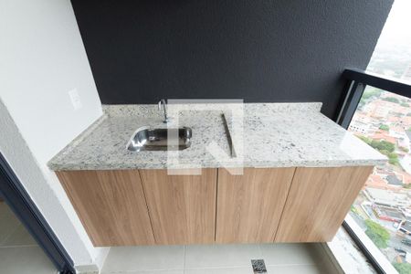 Varanda Sala de apartamento para alugar com 1 quarto, 55m² em Jardim Emilia, Sorocaba