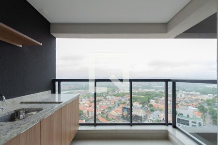 Varanda Sala de apartamento para alugar com 1 quarto, 55m² em Jardim Emilia, Sorocaba