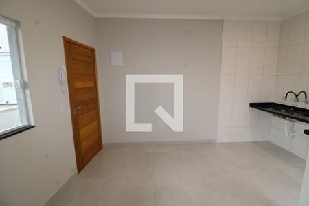 Sala / Cozinha de apartamento para alugar com 2 quartos, 43m² em Santana, São Paulo