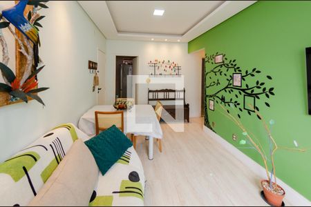 Sala de apartamento para alugar com 3 quartos, 80m² em Monsenhor Messias, Belo Horizonte