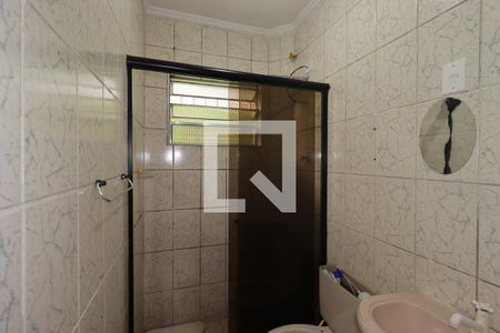 Banheiro de casa para alugar com 1 quarto, 60m² em Parque João Ramalho, Santo André