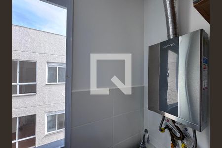 Cozinha e Área de Serviço de apartamento à venda com 2 quartos, 44m² em Vargem Grande, Rio de Janeiro