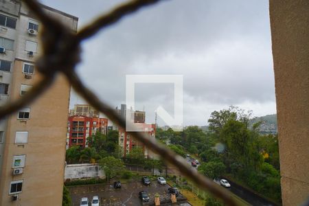 Sala-Vista  de apartamento para alugar com 3 quartos, 80m² em Jardim Carvalho, Porto Alegre