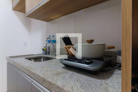 Studio - Quarto e Cozinha de kitnet/studio para alugar com 1 quarto, 28m² em Butantã, São Paulo