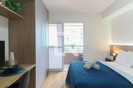 Studio - Quarto e Cozinha de kitnet/studio para alugar com 1 quarto, 28m² em Butantã, São Paulo