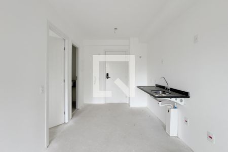 Sala/Cozinha de apartamento à venda com 1 quarto, 28m² em Pinheiros, São Paulo