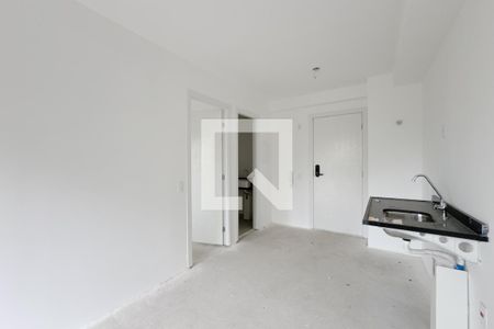 Sala/Cozinha de apartamento à venda com 1 quarto, 28m² em Pinheiros, São Paulo