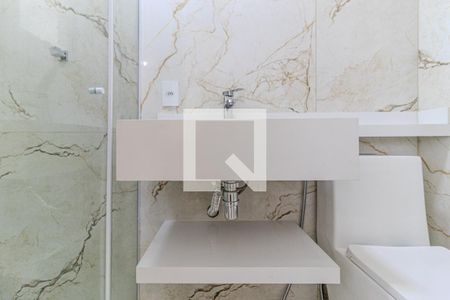 Banheiro de apartamento à venda com 1 quarto, 30m² em Campos Elíseos, São Paulo