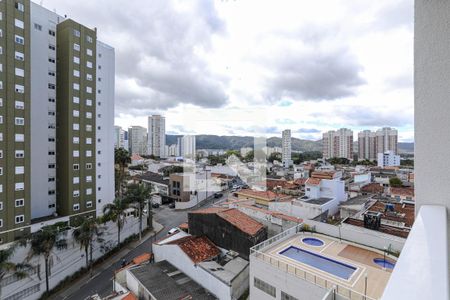 Sala - Vista da Sacada de apartamento para alugar com 2 quartos, 49m² em Vila Oliveira, Mogi das Cruzes