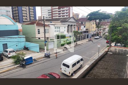 Vista da Sala de apartamento para alugar com 1 quarto, 65m² em Vila Belmiro, Santos