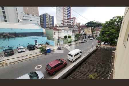 Vista da Sala de apartamento para alugar com 1 quarto, 65m² em Vila Belmiro, Santos