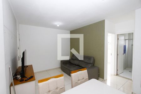 Sala de apartamento à venda com 2 quartos, 54m² em Padre Eustáquio, Belo Horizonte
