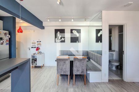 sala de apartamento à venda com 1 quarto, 56m² em Jardim Olavo Bilac, São Bernardo do Campo