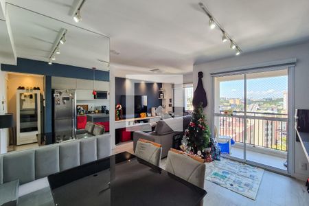 Sala de apartamento à venda com 1 quarto, 52m² em Jardim Olavo Bilac, São Bernardo do Campo
