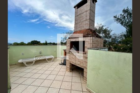 Área comum - terraço de apartamento para alugar com 1 quarto, 70m² em Campeche Leste, Florianópolis