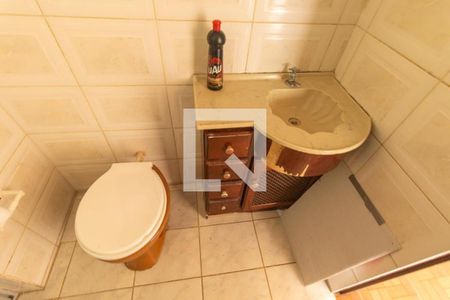 Banheiro Social de apartamento para alugar com 1 quarto, 36m² em Xaxim, Curitiba