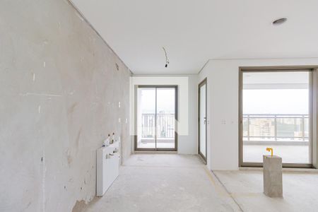 Sala/Cozinha de apartamento à venda com 4 quartos, 283m² em Pompeia, São Paulo