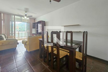 Sala de apartamento para alugar com 2 quartos, 90m² em Centro, Guarujá