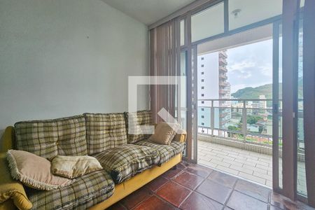 Sala de apartamento para alugar com 2 quartos, 90m² em Centro, Guarujá