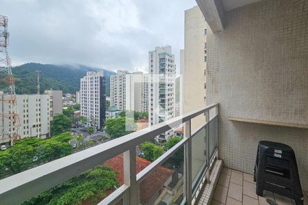 varanda de apartamento para alugar com 2 quartos, 90m² em Centro, Guarujá