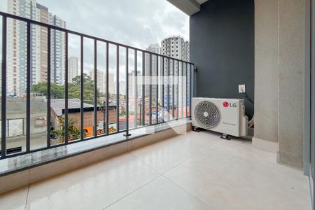 Varanda de kitnet/studio para alugar com 1 quarto, 26m² em Ipiranga, São Paulo