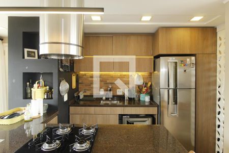 Sala/Cozinha de apartamento à venda com 2 quartos, 63m² em Jardim do Salso, Porto Alegre