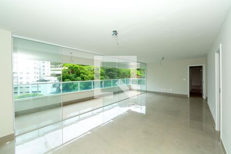 SALA de apartamento à venda com 4 quartos, 134m² em Luxemburgo, Belo Horizonte