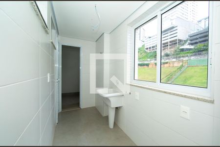 AREA DE SERVICO de apartamento à venda com 4 quartos, 134m² em Luxemburgo, Belo Horizonte