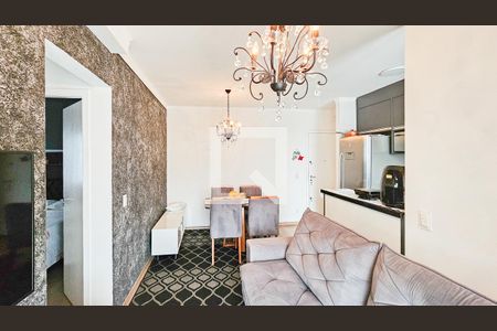 Sala de apartamento à venda com 2 quartos, 50m² em São Pedro, Osasco