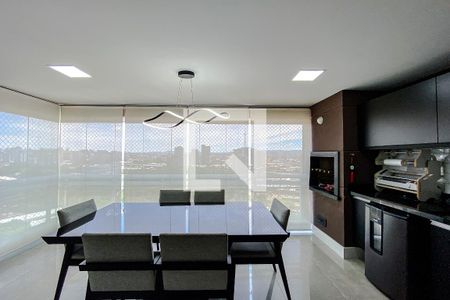 Varanda da Sala de apartamento para alugar com 3 quartos, 125m² em Mooca, São Paulo