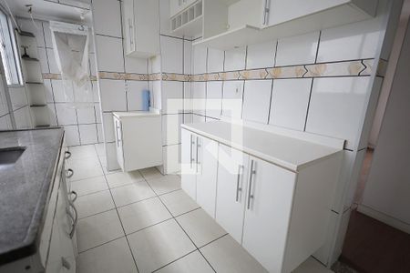 Cozinha de apartamento à venda com 2 quartos, 56m² em Parque Sao Vicente, Santo André