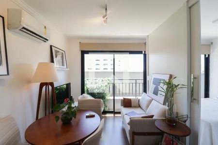 Sala/Cozinha/Área de Serviço de apartamento à venda com 1 quarto, 27m² em Santana, São Paulo
