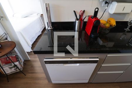 Sala/Cozinha/Área de Serviço de apartamento à venda com 1 quarto, 27m² em Santana, São Paulo