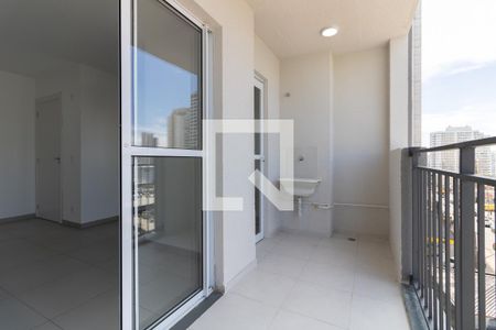 Varanda da Sala de apartamento para alugar com 2 quartos, 46m² em Ipiranga, São Paulo
